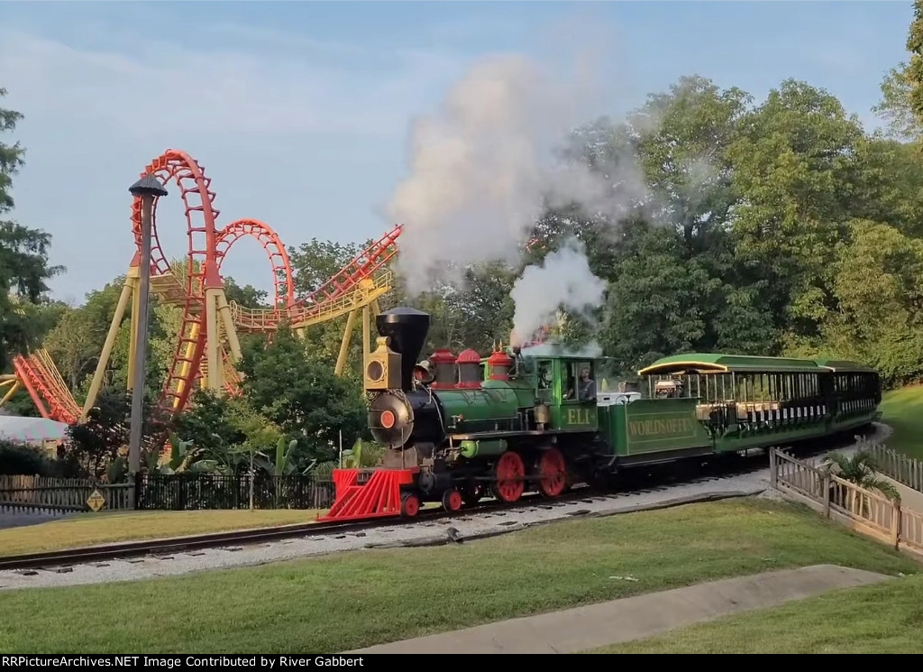 Worlds of Fun Railroad 33 "Eli"